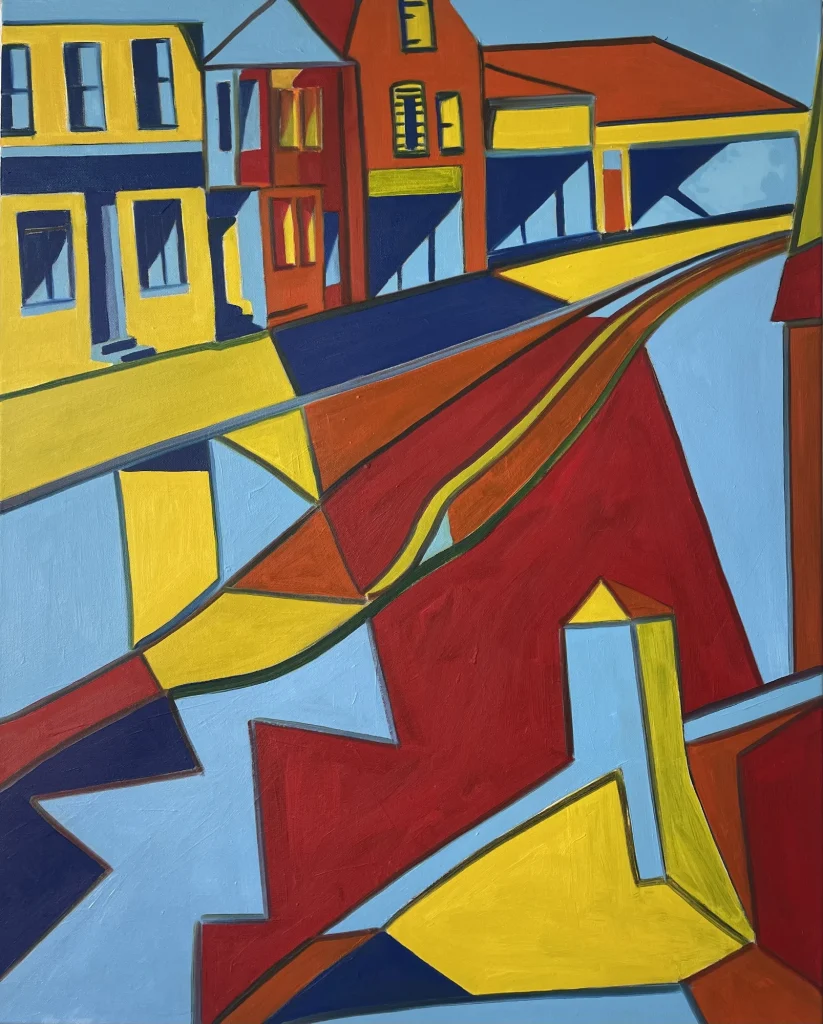 Rocky Road, Sea Street, 66x82cm, 2026